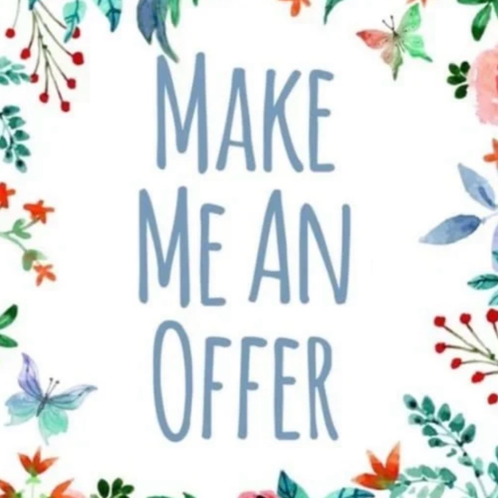 Make an offer! Reasonable offers accepted!